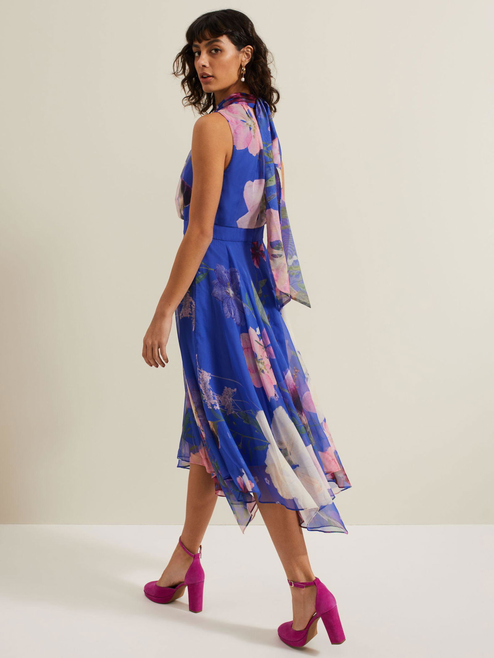PHASE EIGHT Lucinda Floral Midi Dress | endource