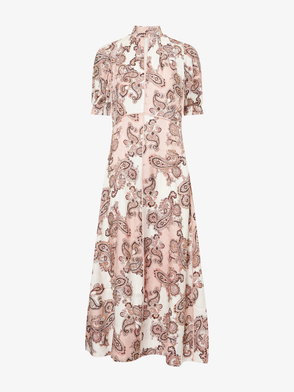 ME+EM Fluid Crepe Jersey Ruched Maxi Dress | endource