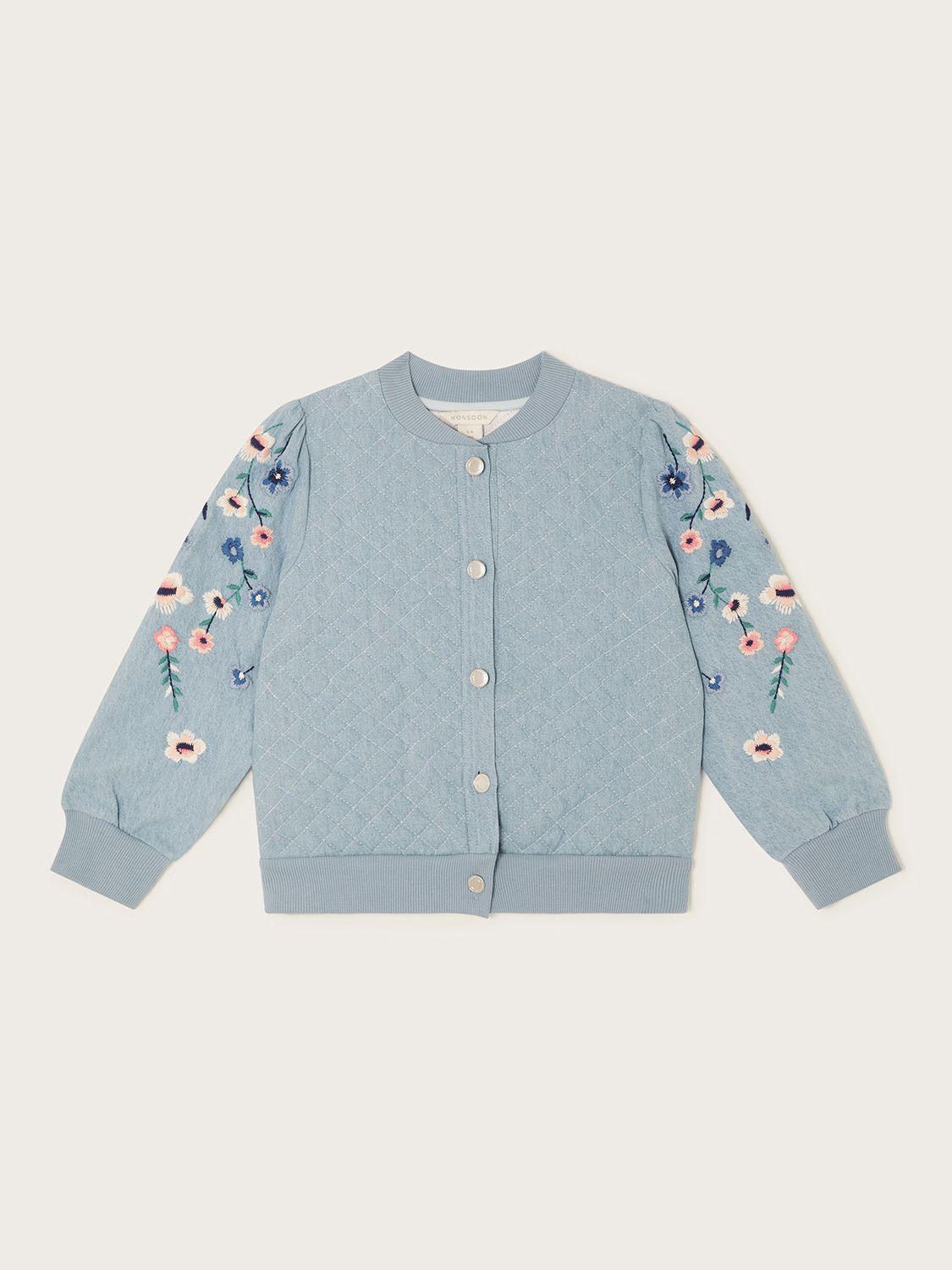 Two Tone Embroidered Charmeuse Bomber Jacket