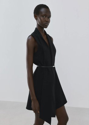 MANGO Flared Corset Dress | endource