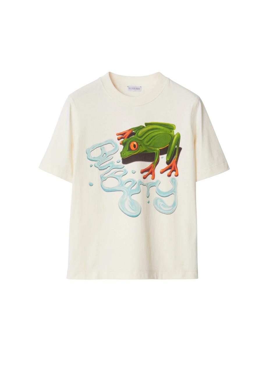 BURBERRY Frog Cotton T-Shirt endource