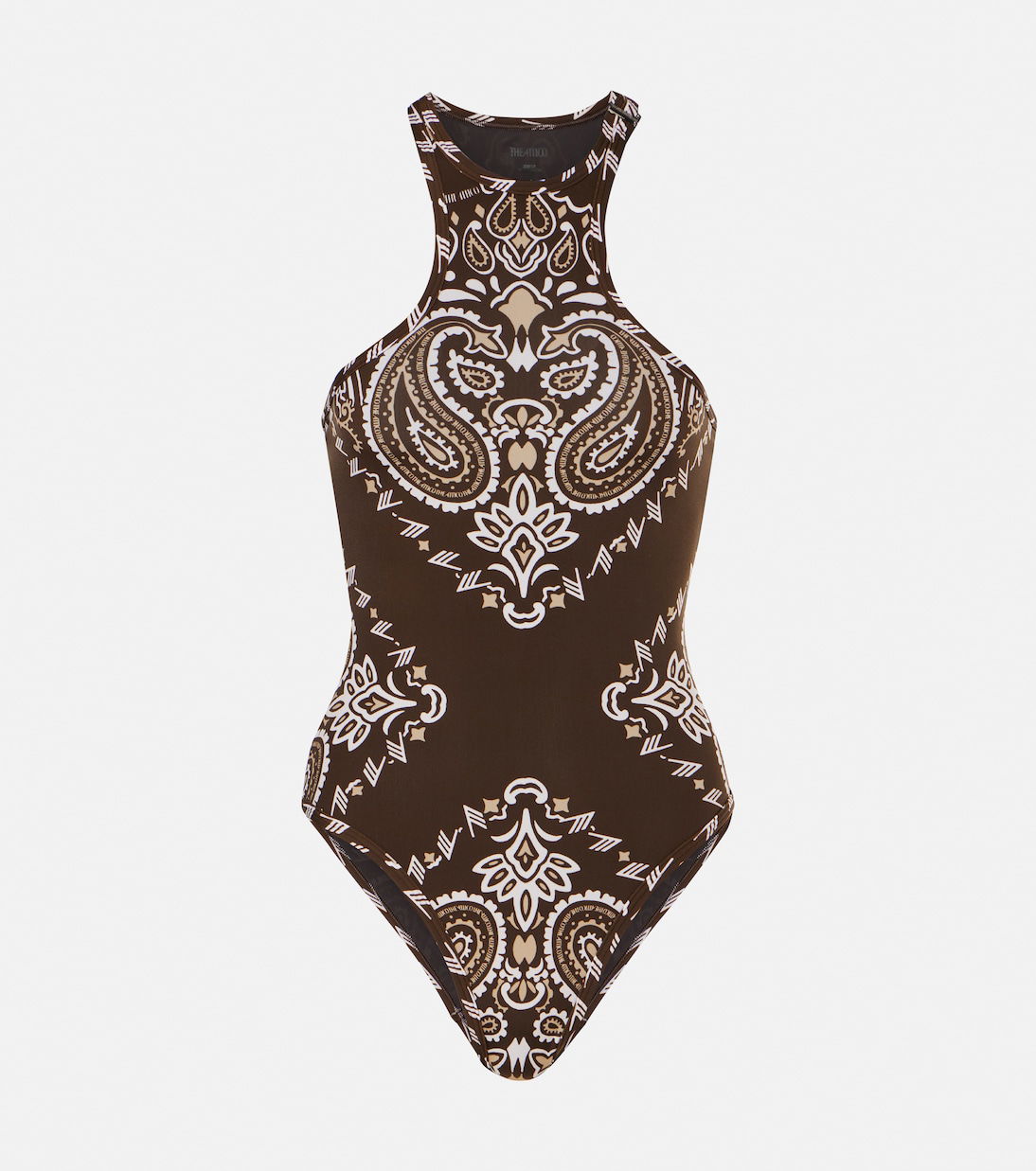 The Attico Bandana Printed Swimsuit | endource
