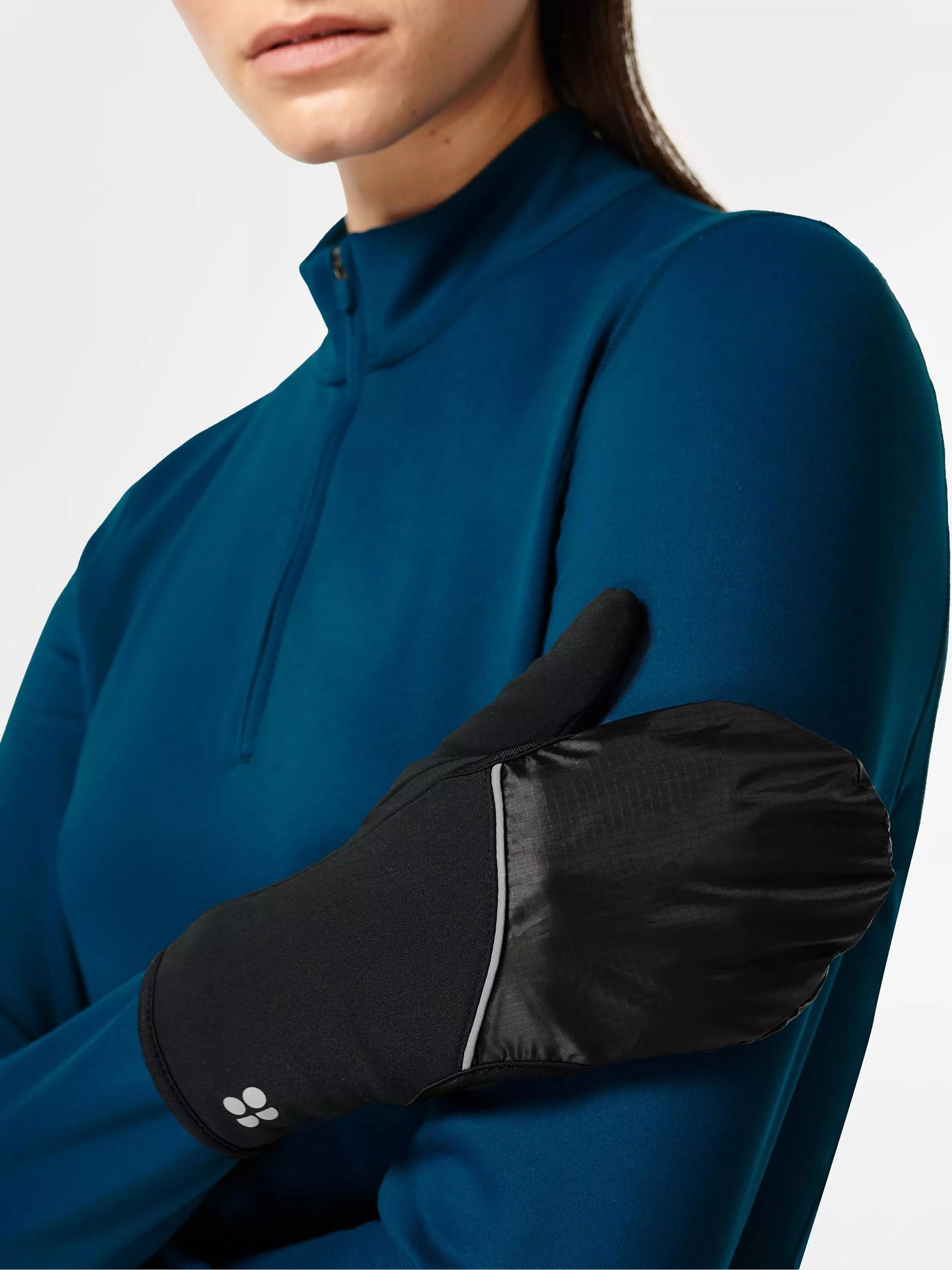 51% off SWEATY BETTY Swiftie Running Mittens, Black | endource