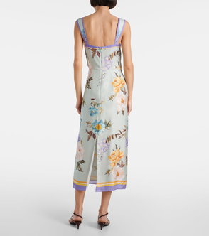WHITE STUFF Kara Dot Midi Dress | endource