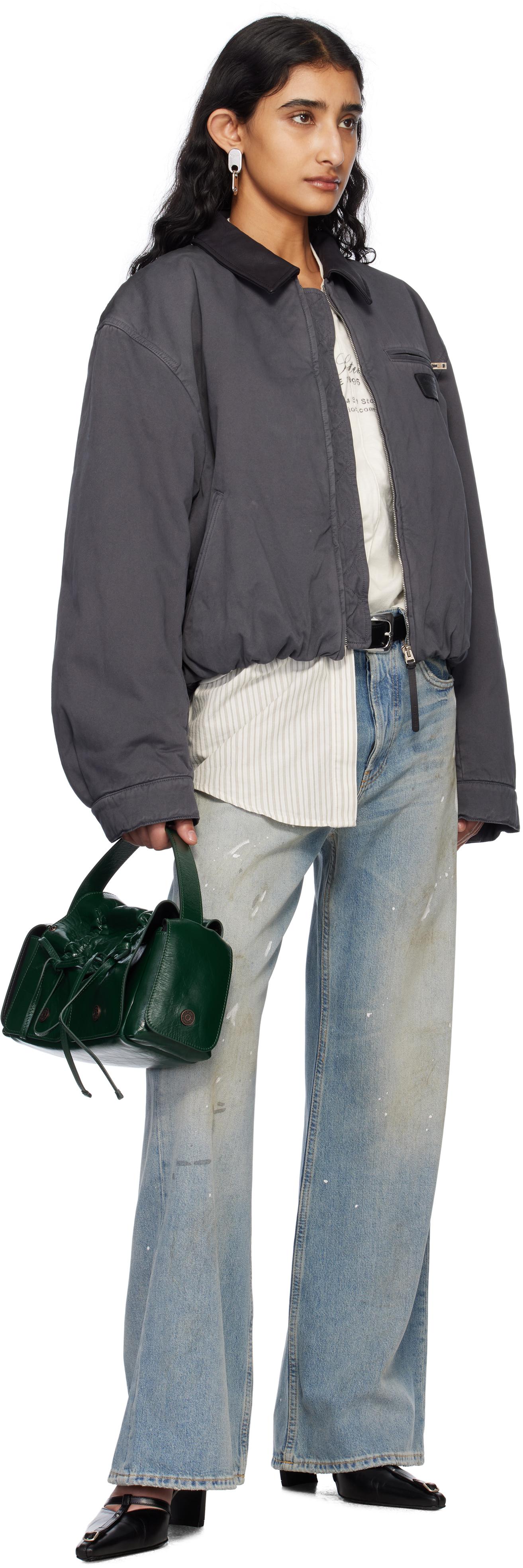 ACNE STUDIOS Heavy Twill Bomber Jacket | endource