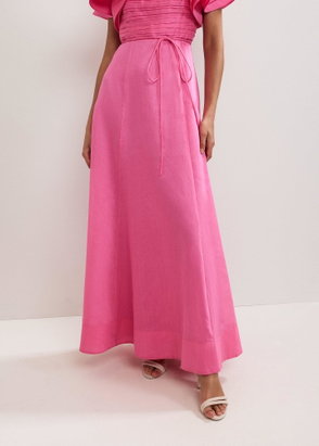 COS Puff-Sleeve Midi Dress | endource