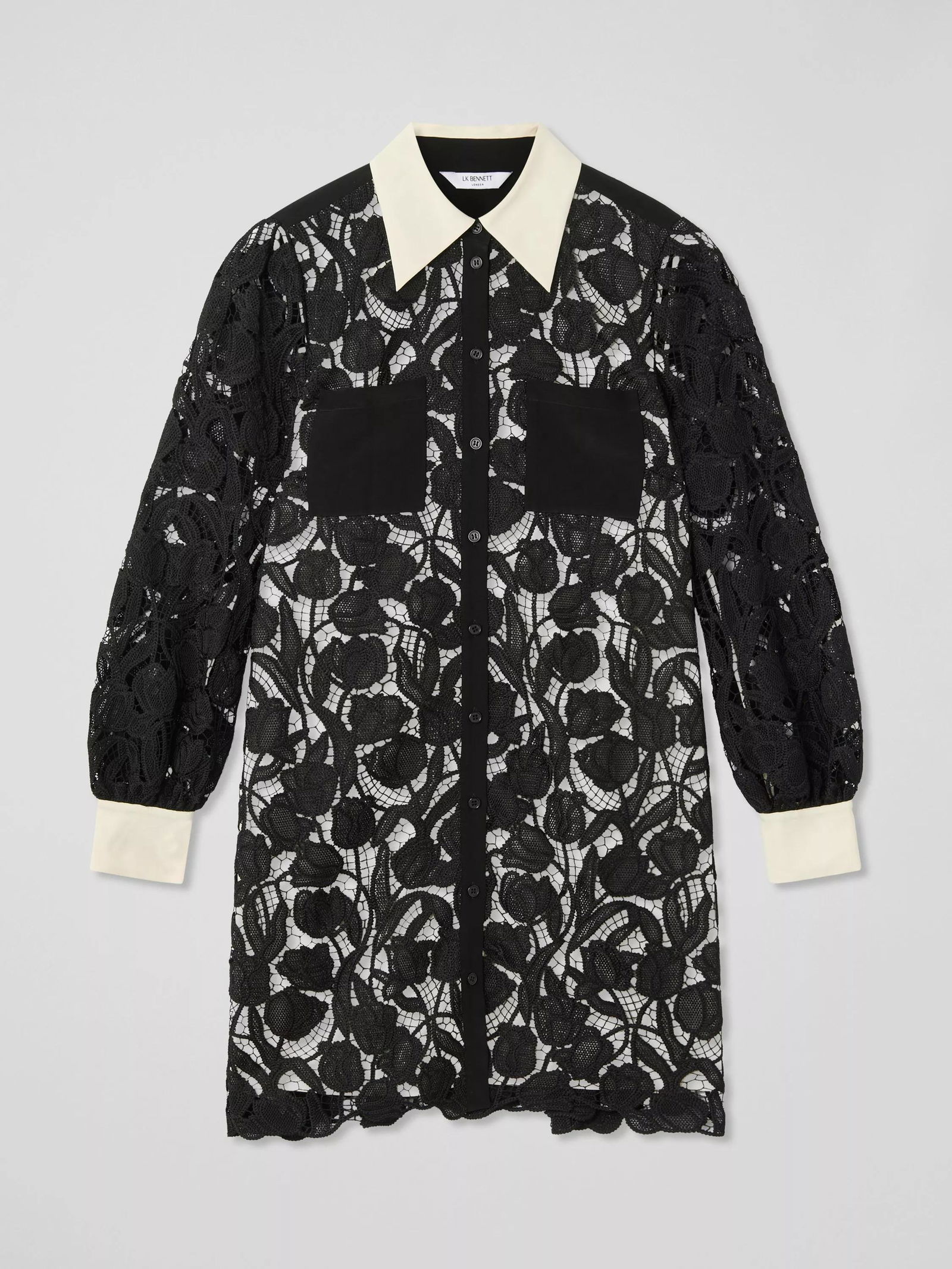 chinese dress ladies Marie Navy and Pink Lace Dress