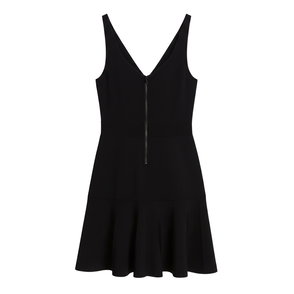 TED BAKER Alltaa Knitted Bodice Dress With Pleather Skirt | endource