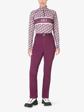 Haut De Ski Sweaty Betty Betty Peaks Femme – Rose, Jacquard, XS (US 4) – Neuf