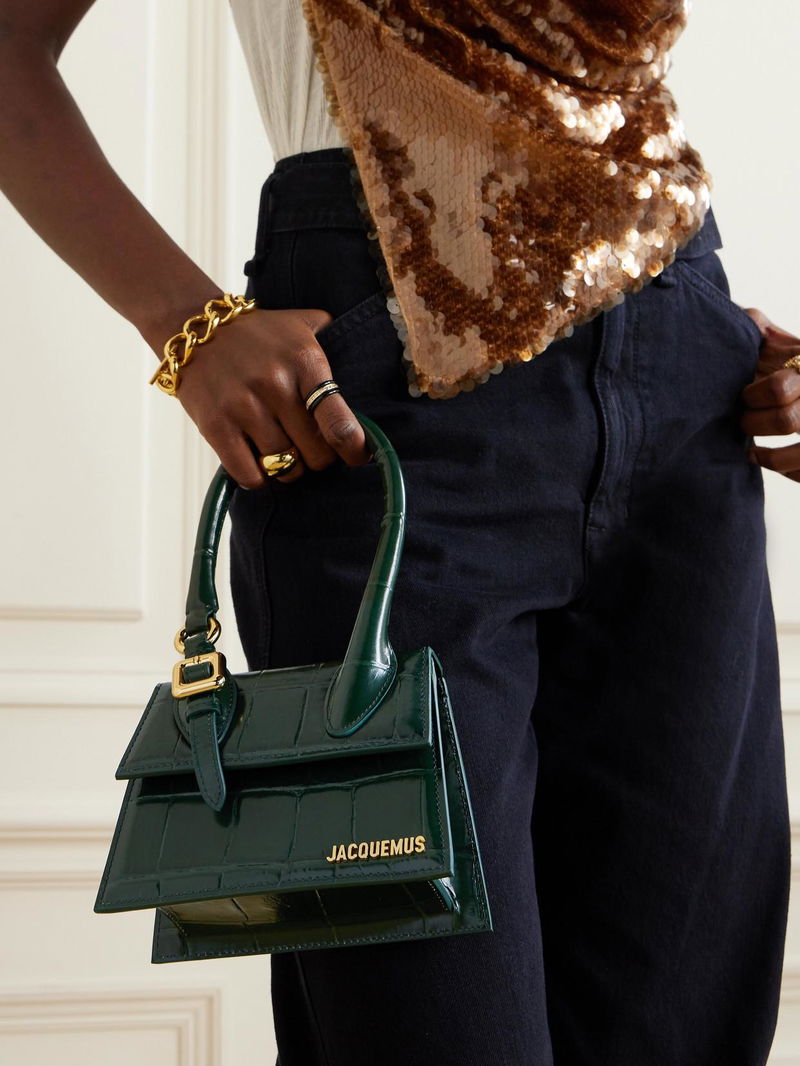 Chiquito Moyen Jacquemus Bag Crocodile JACQUEMUS Le Chiquito Moyen