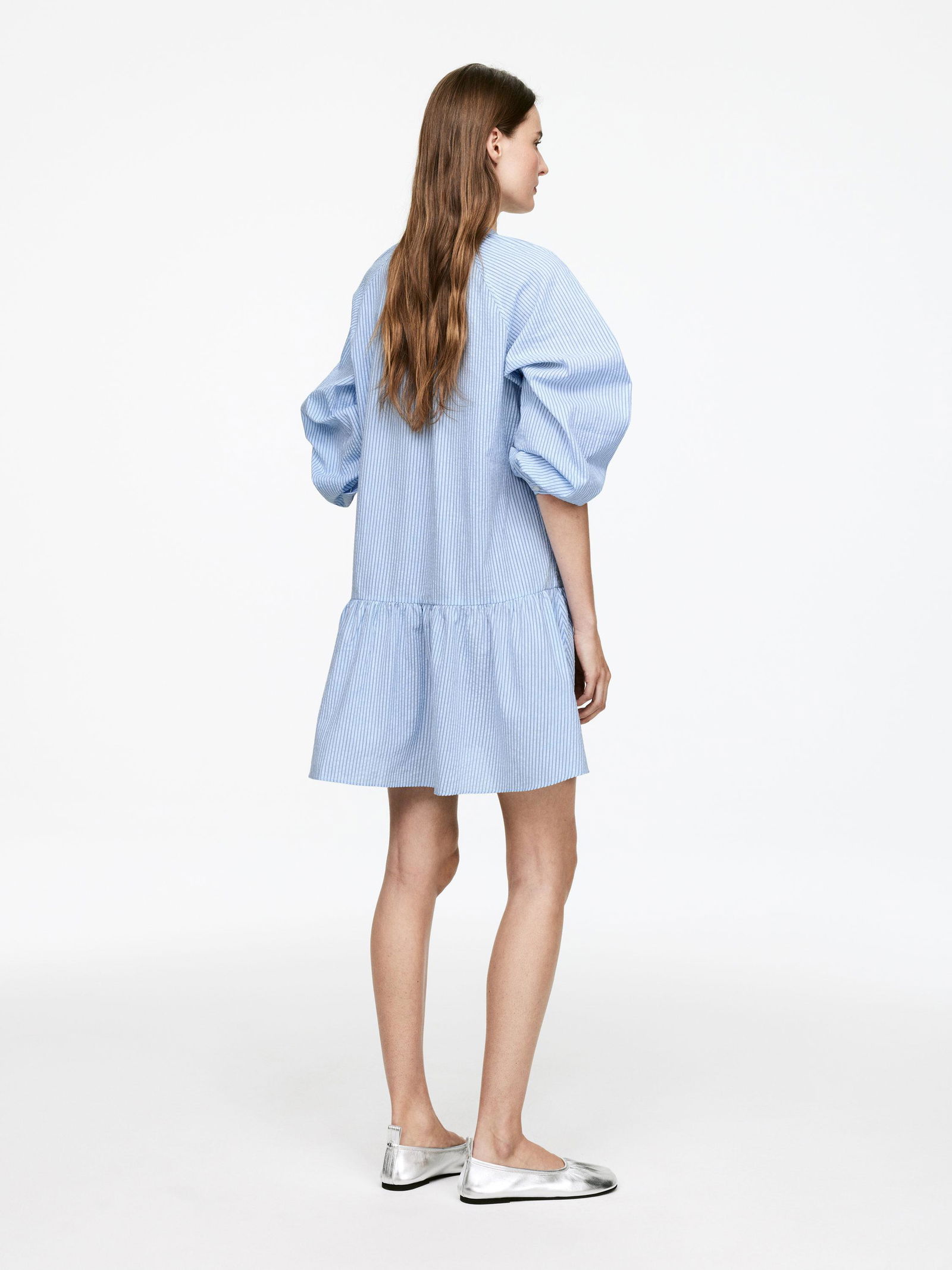 arket linen dress ARKET Linen-Cotton Dress