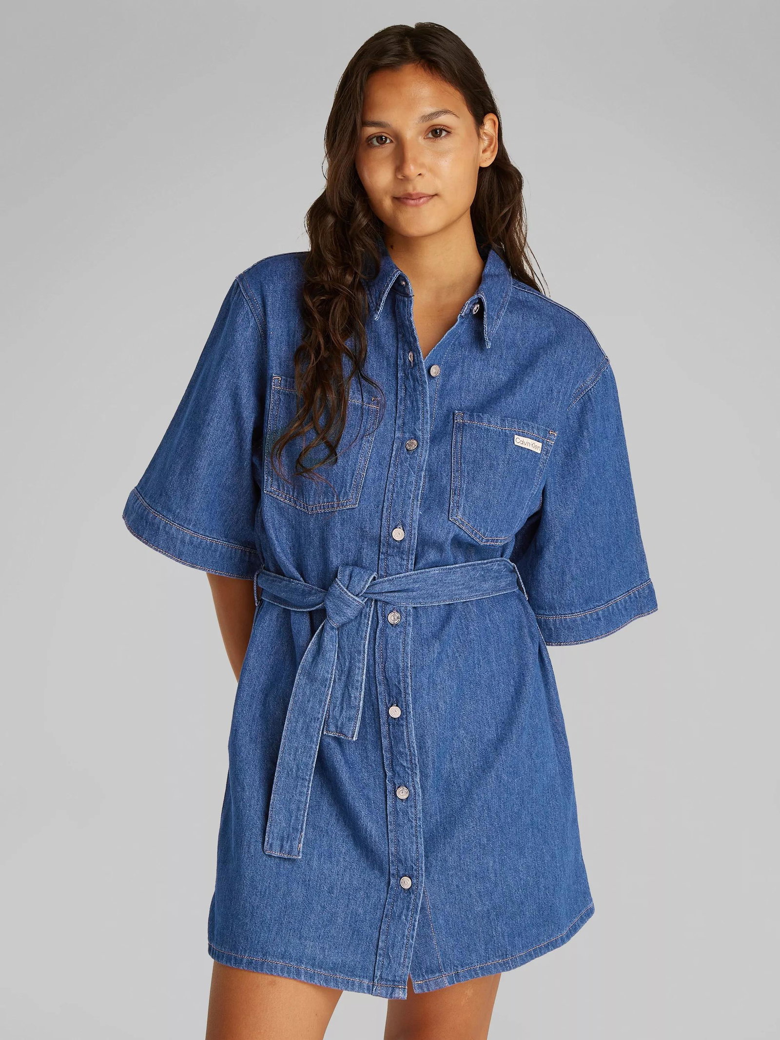 dress denim jacket and boots Wrangler Women's Retro - Color:Coastal Blue SLK With the tried colour:Emerald Square Neck Maxi Satin