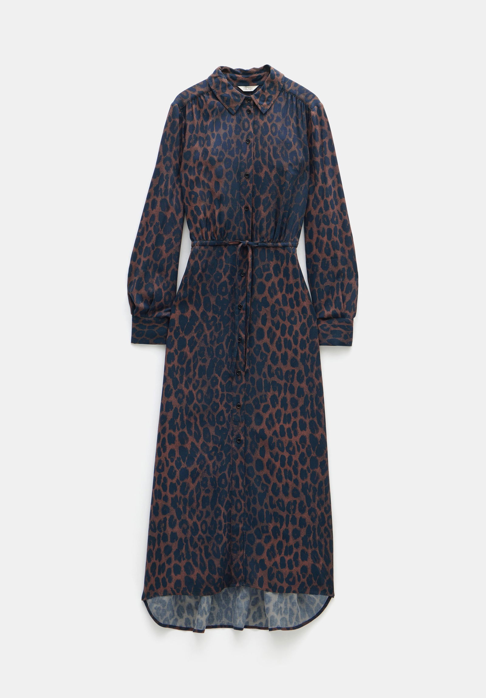 Leopard Midi Shirt Dress Animal Print Dress Green Midi Shirt Dress Uk  Dancing Leopard