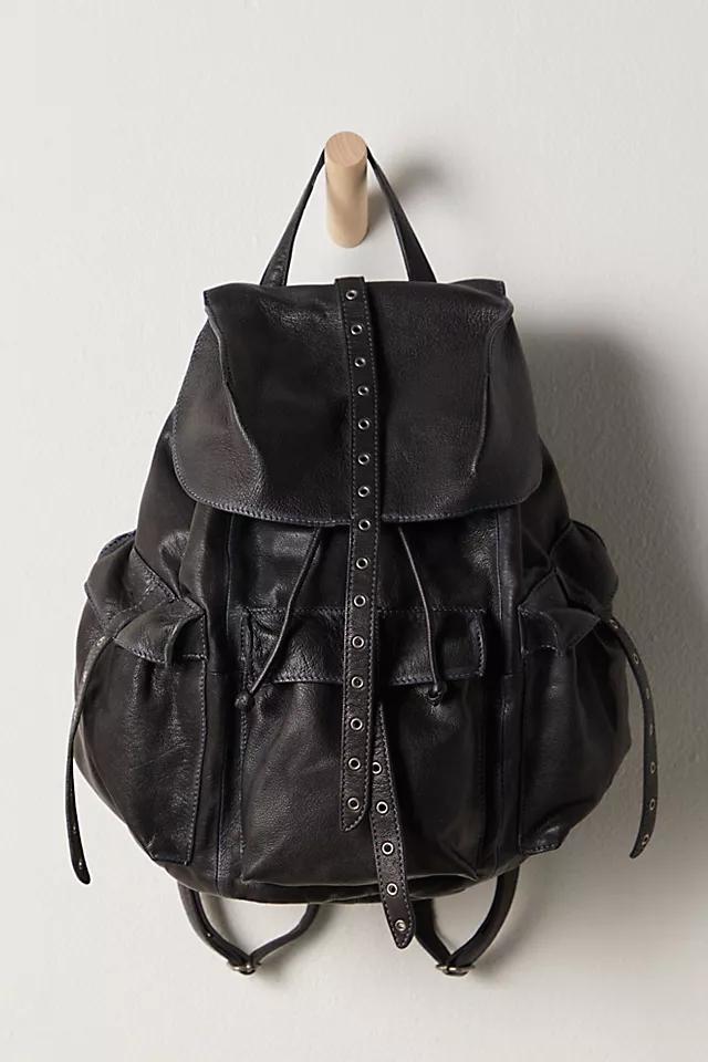 NWT FP Movement by Free People Never Lost Backpack Black with Tan Accents NWOT Free People Movement Swish Mesh Backpack Tan | eBay main image 3