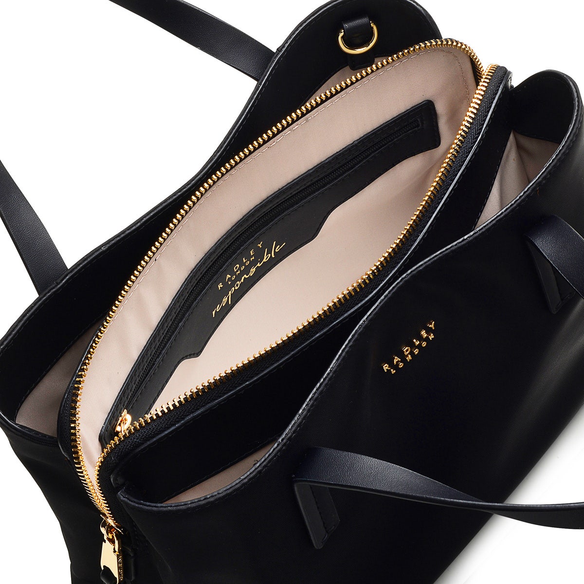 RADLEY FINSBURY PARK MEDIUM ZIPTOP MULTIWAY BLACK | endource