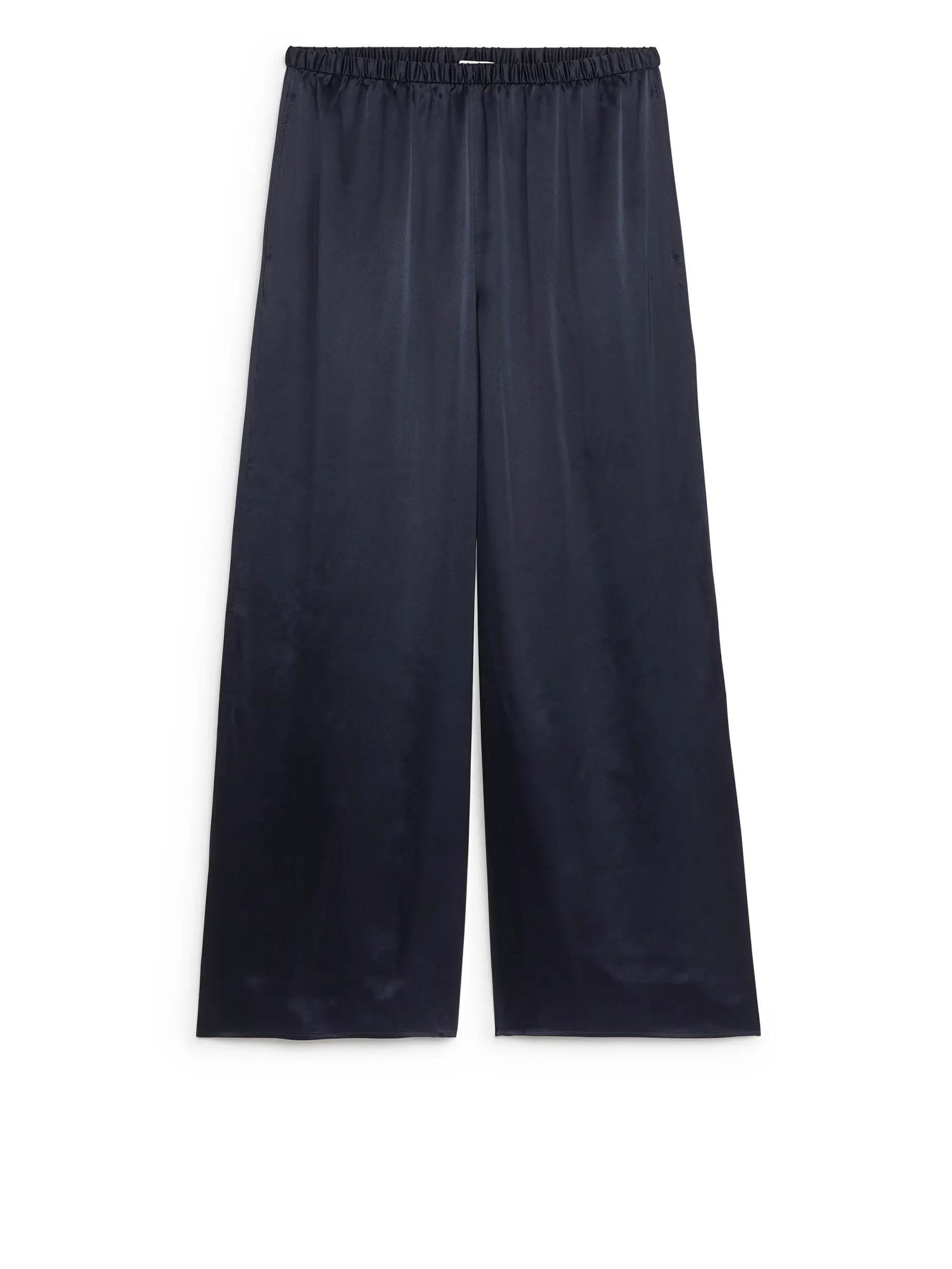 Silk blend trousers main image 1