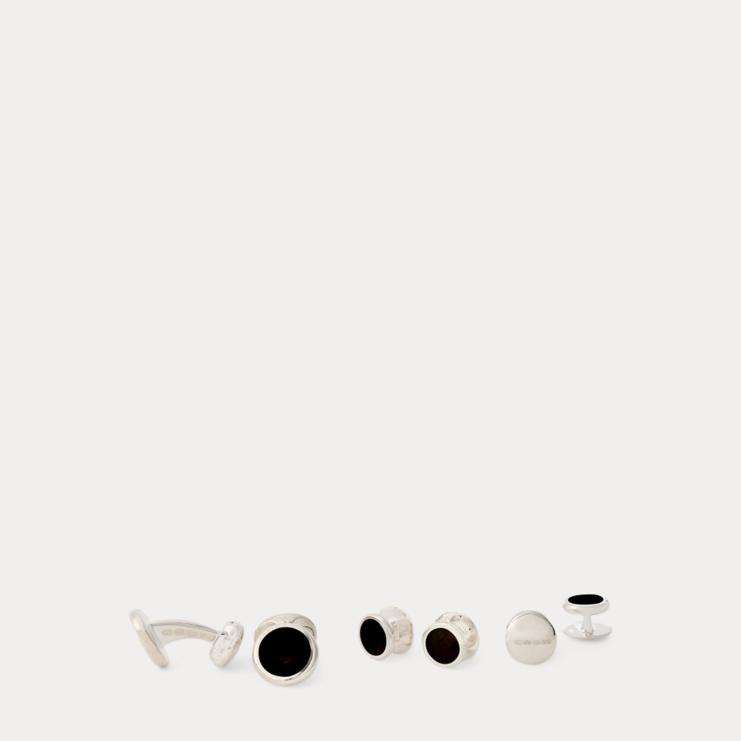 RALPH LAUREN PURPLE LABEL Onyx Cufflink & Stud Set | endource