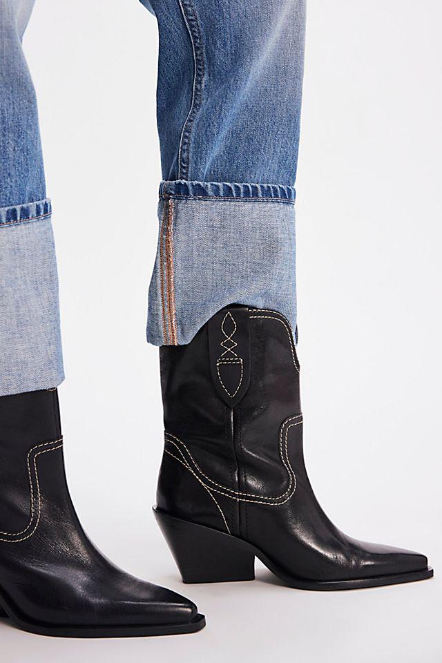 FREE PEOPLE FP Collection Pitchfork Point Western Boots endource