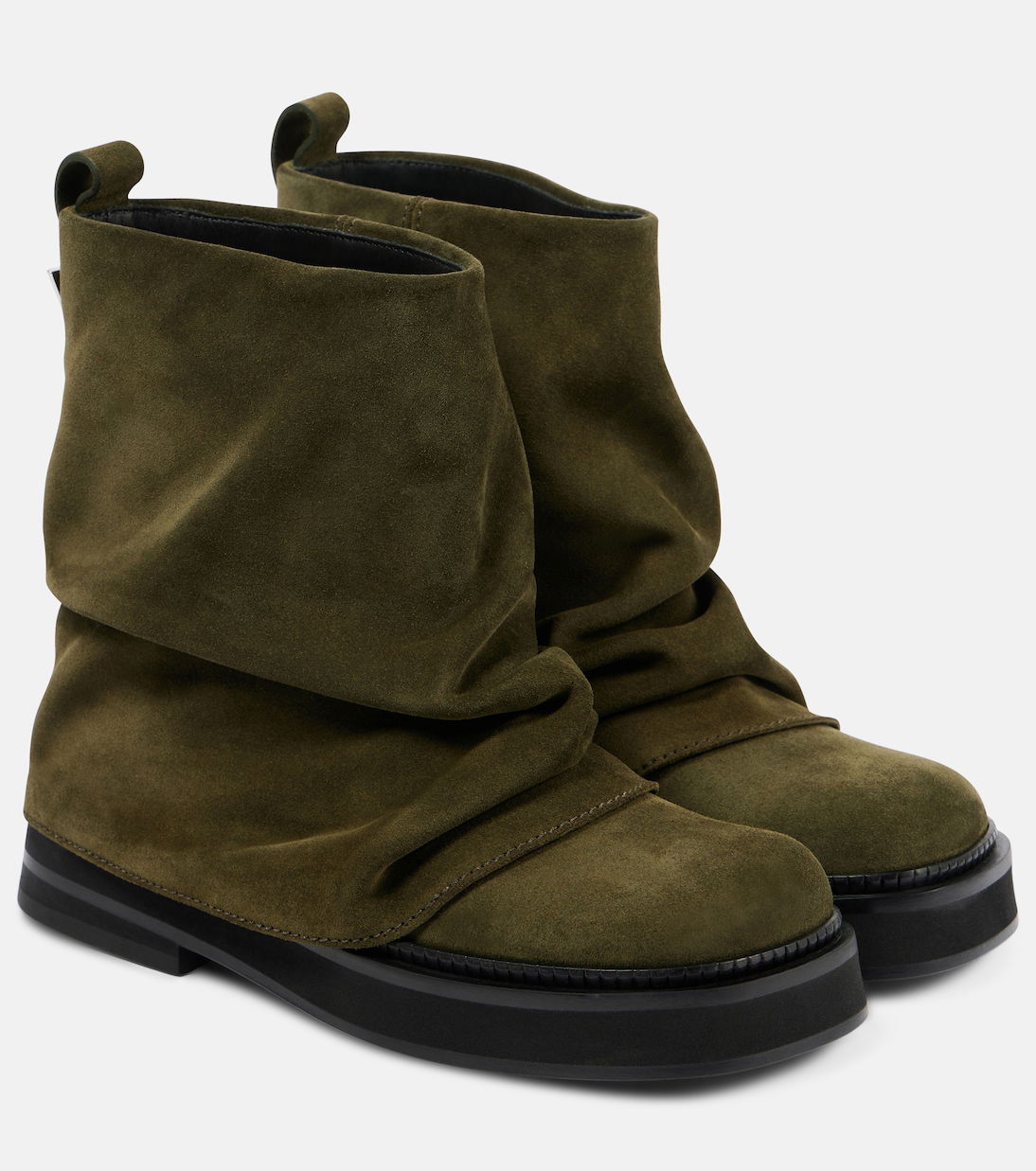 The Attico Mini Robin Suede Ankle Boots | endource