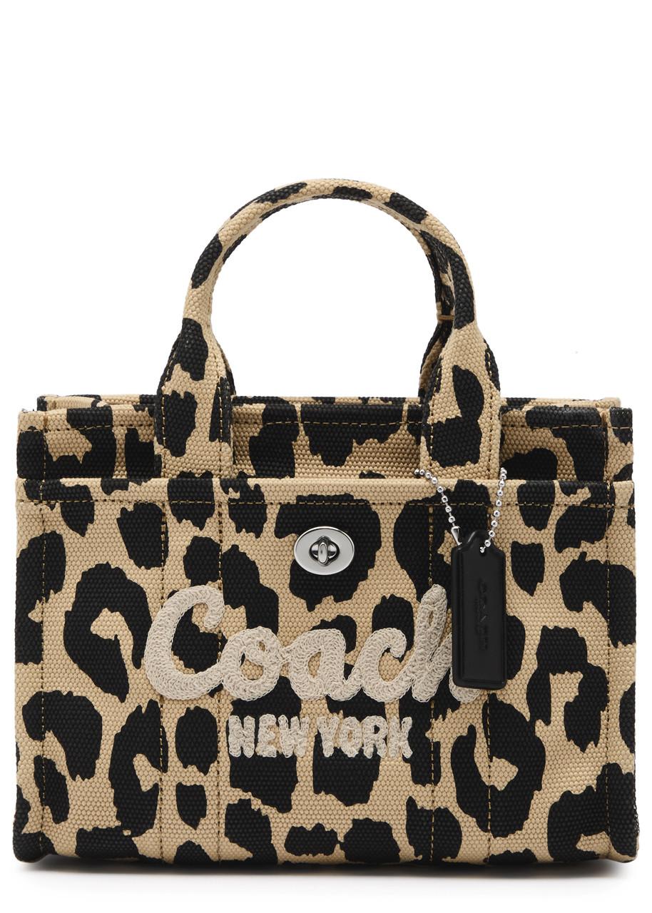 Coach Leopard Notebook COACH Cargo 20 Leopard-Print Canvas Tote | endource