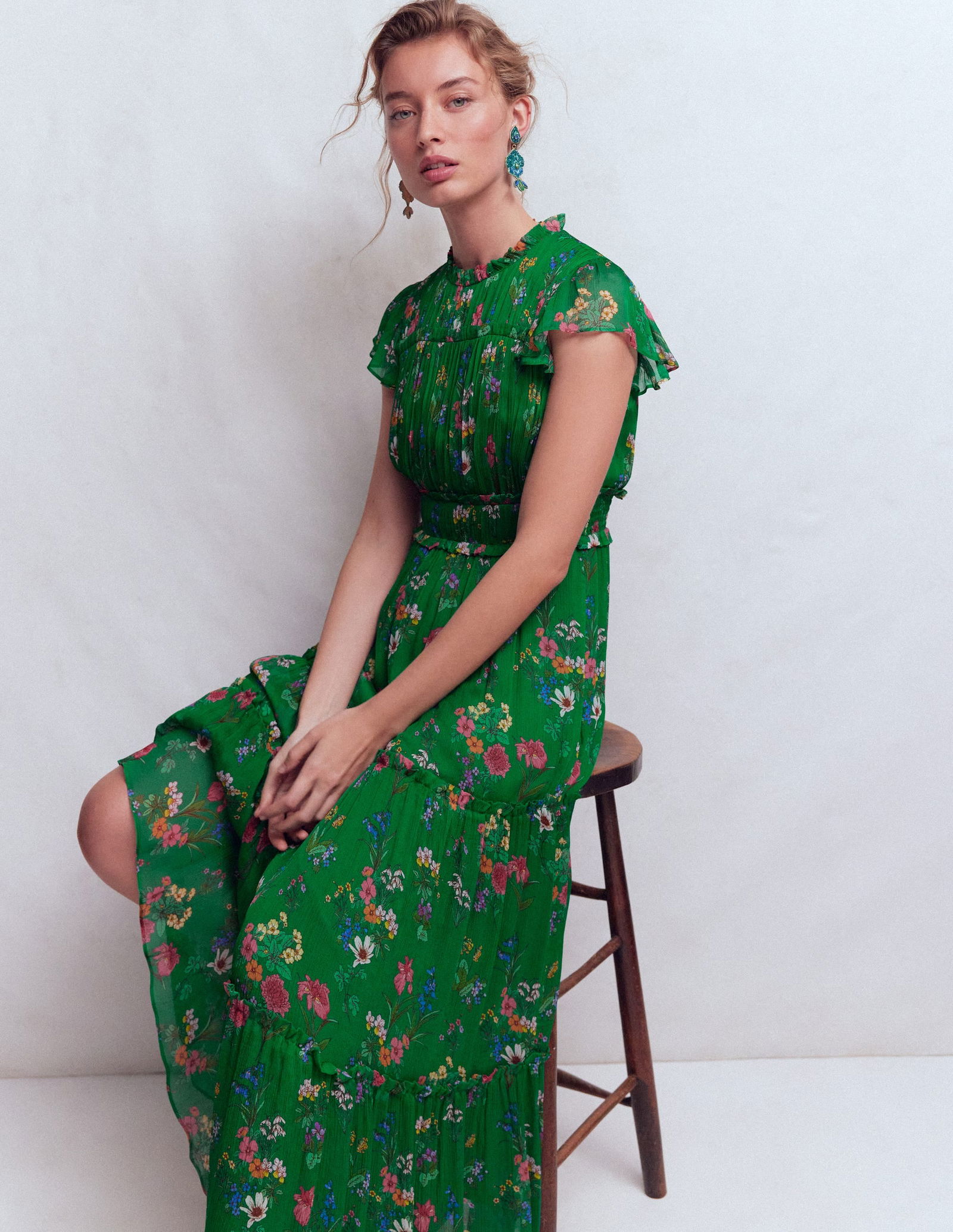 slim fit dress slacks FITTED T-SHIRT DRESS main image 0