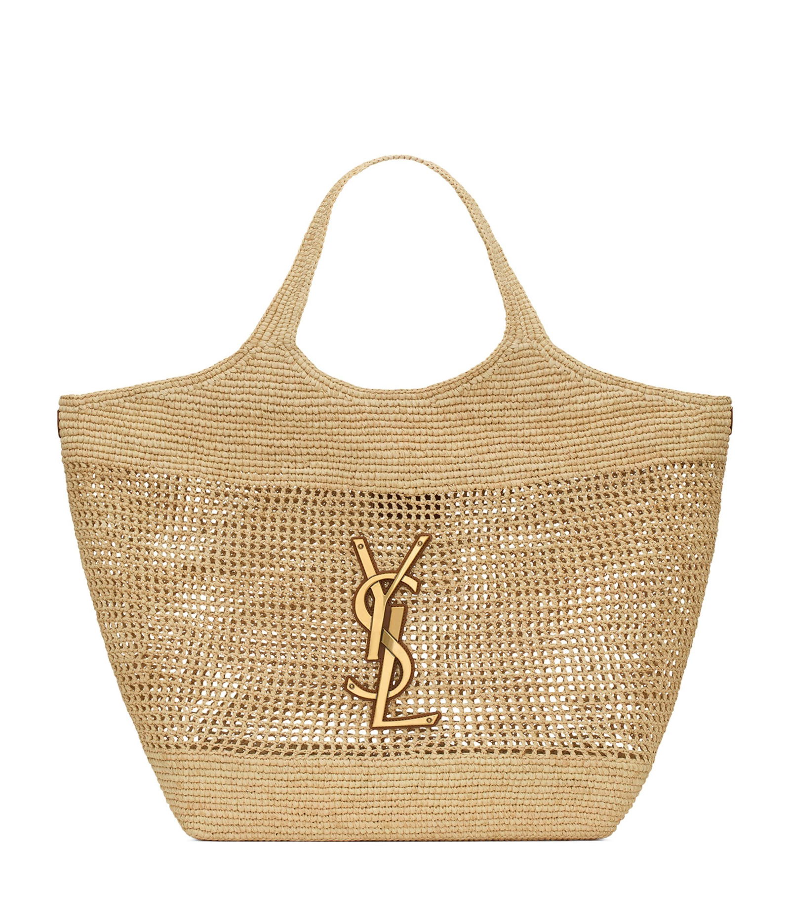 Saint Laurent Raffia Tote