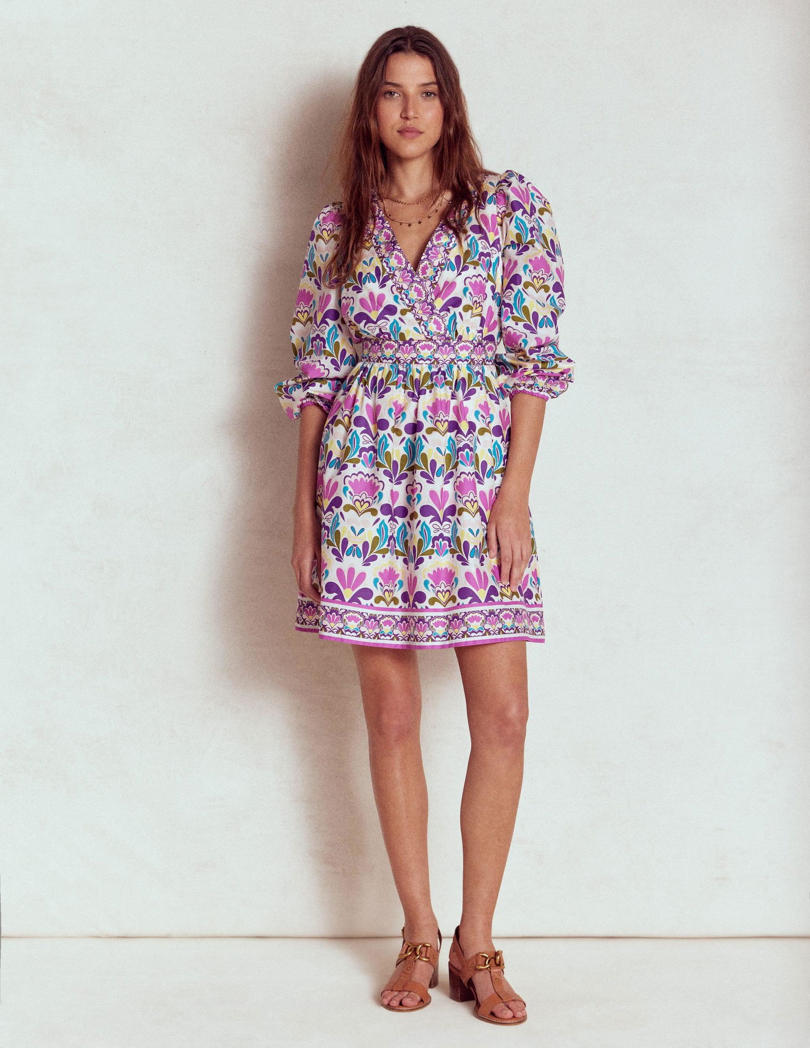 mya cotton short dress BODEN Mya Cotton Short Dress