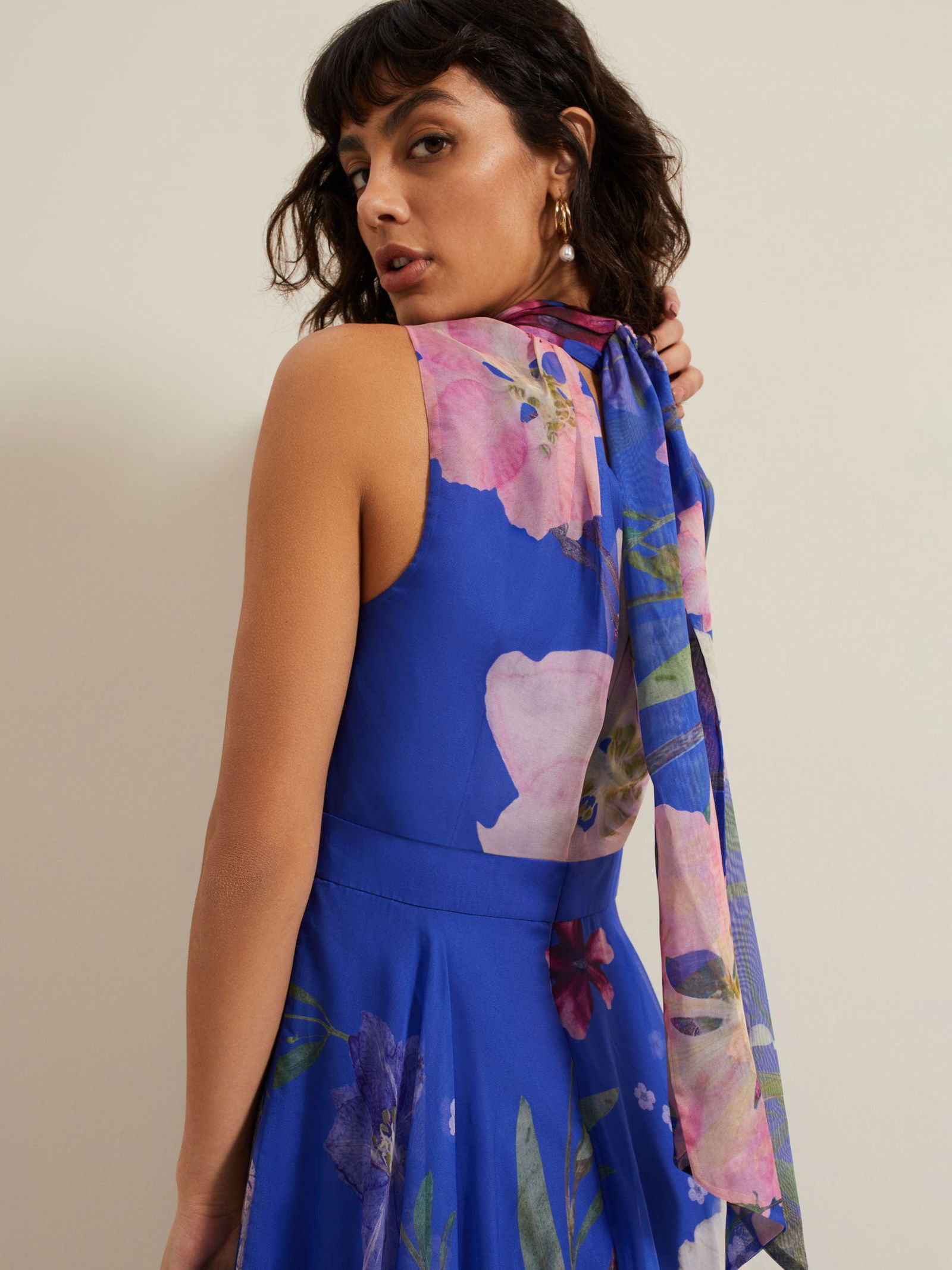 PHASE EIGHT Lucinda Floral Midi Dress | endource