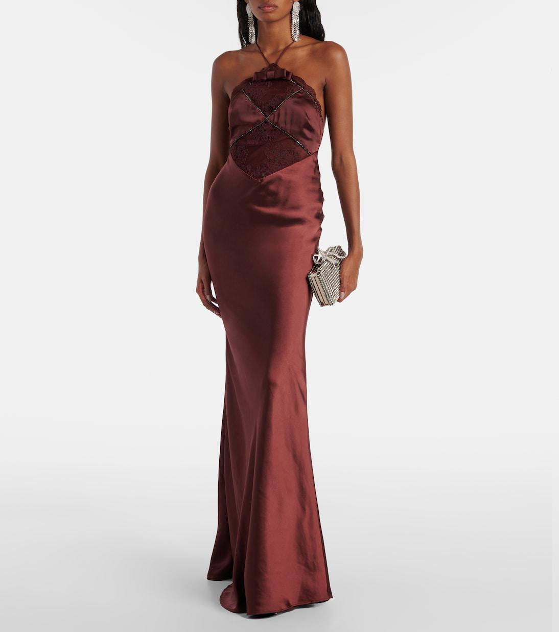 self portrait halter neck dress Self-Portrait Sequin Halter Mini Dress