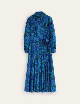martha godet maxi shirt dress BODEN Martha Godet Maxi Shirt Dress