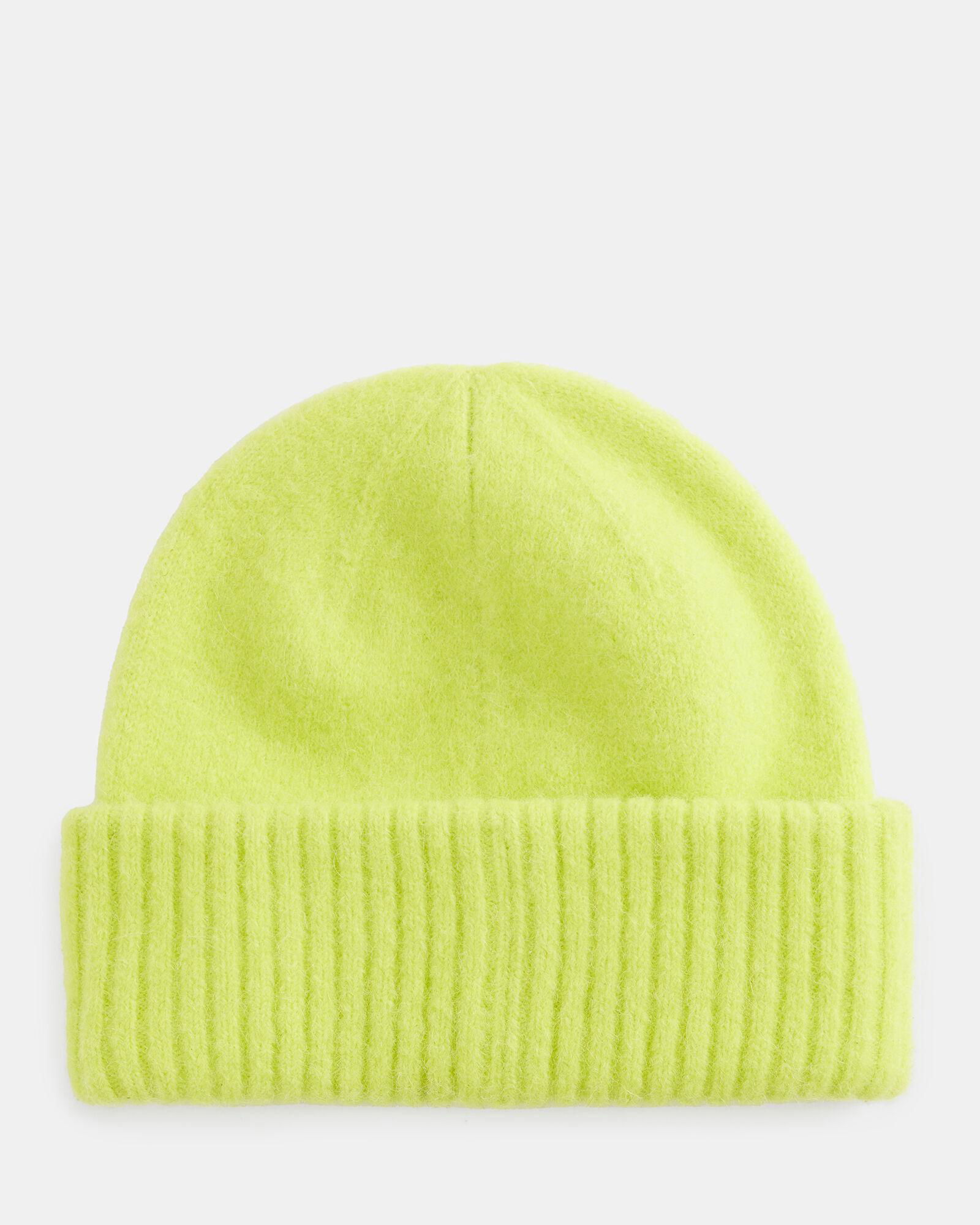 AllSaints Jesse Alpaca Wool Blend Brushed Beanie ALLSAINTS Jesse Alpaca-Wool Blend Brushed Beanie | endource main image 2