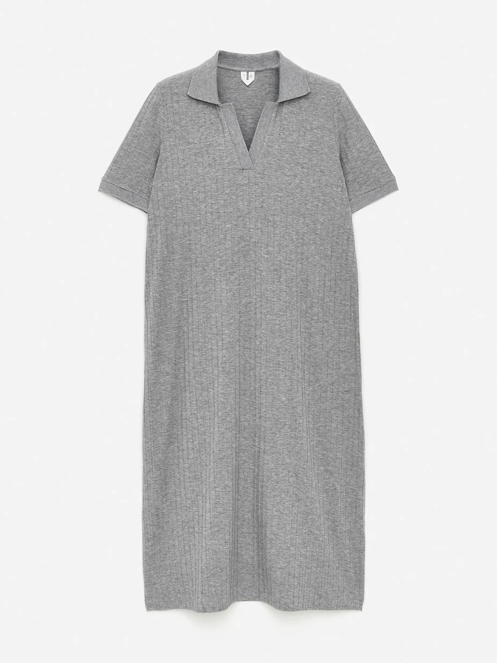 ARKET Rib-Knit Polo Dress | endource ARKET Rib-Knit Polo Dress | endource