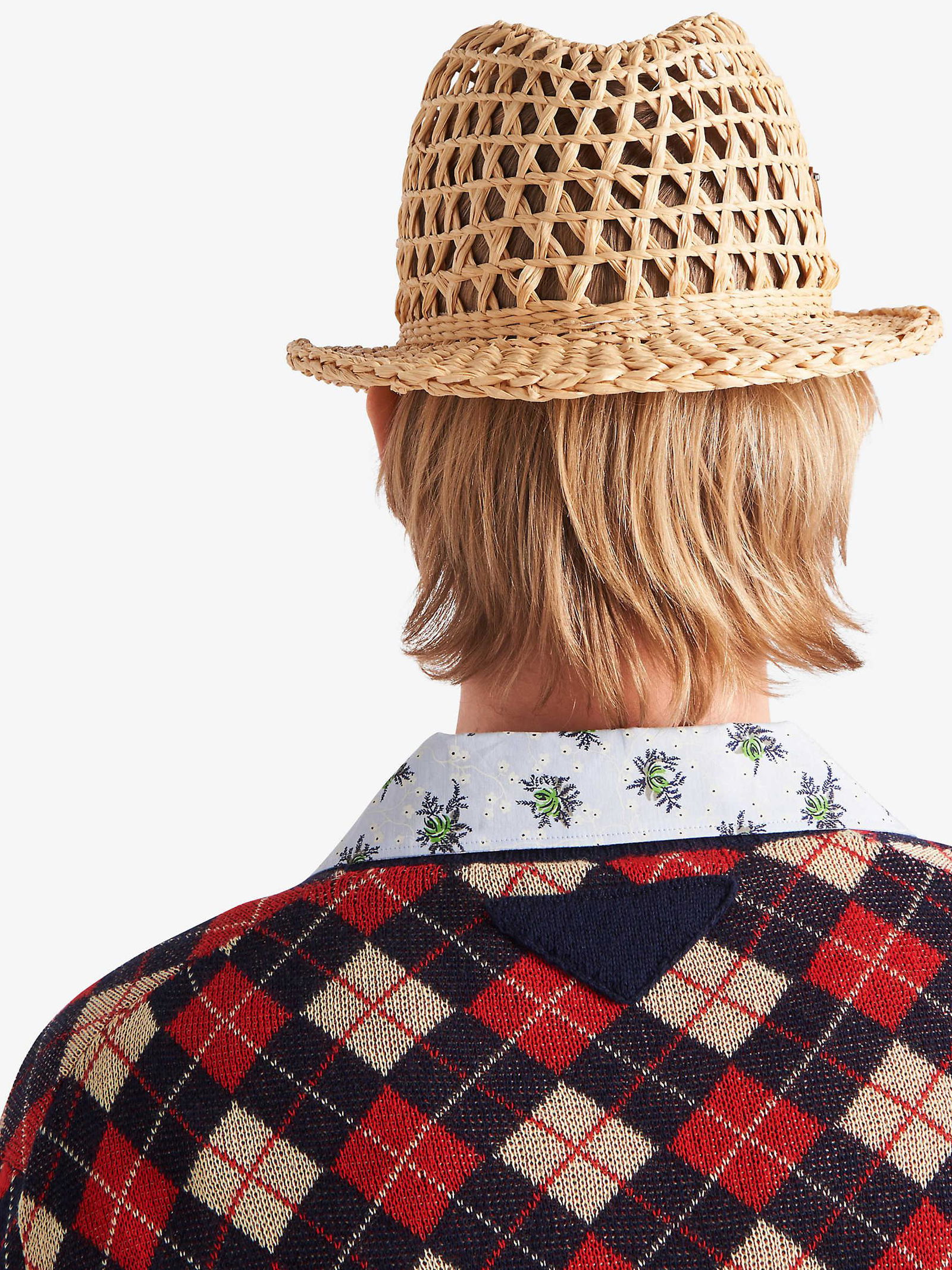 prada-argyle-pattern-v-neck- 