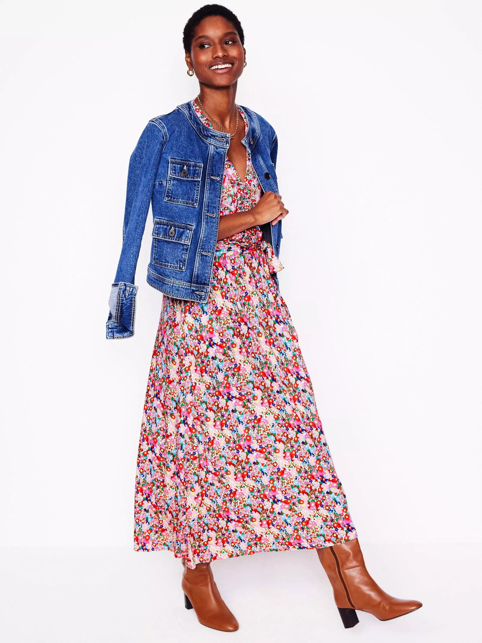 boden nicola jersey dress 20% off Floral Tea Ladies dresses