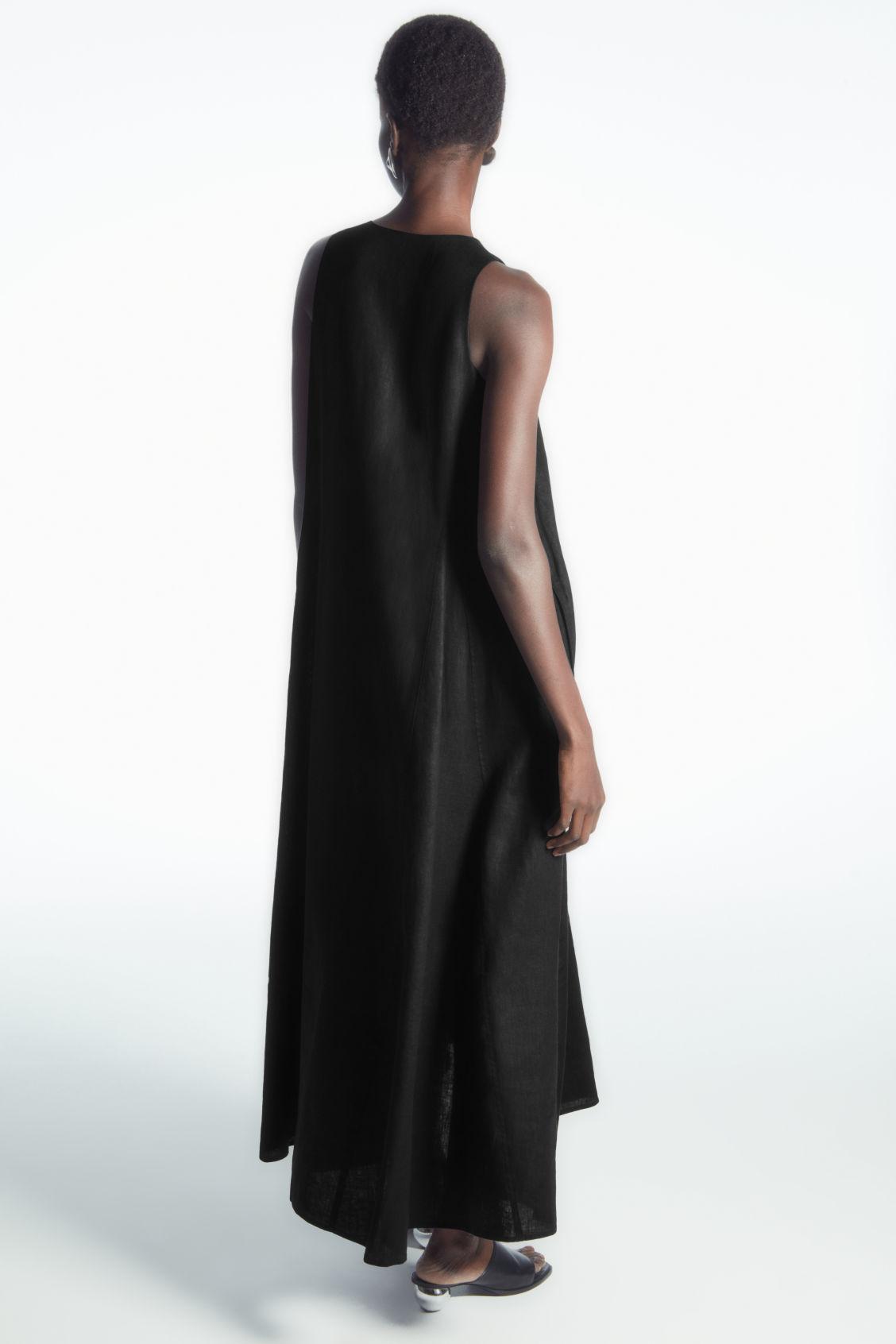 cos pleated linen dress This @COS linen dress is perfection  #outfitinspo #outfitideas  #summeroutfit #fyp