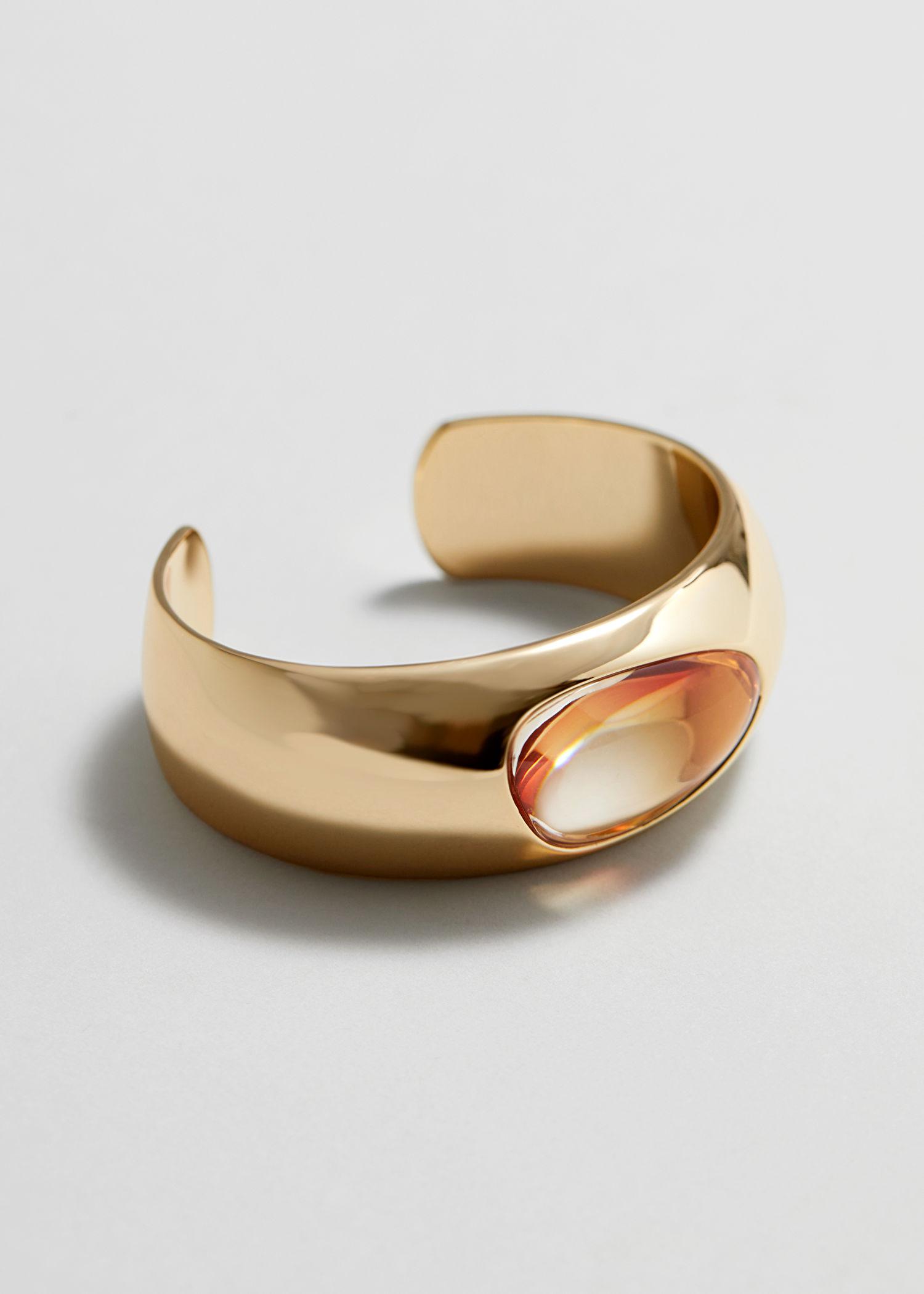 & OTHER STORIES Embellished Cuff Bangle | endource