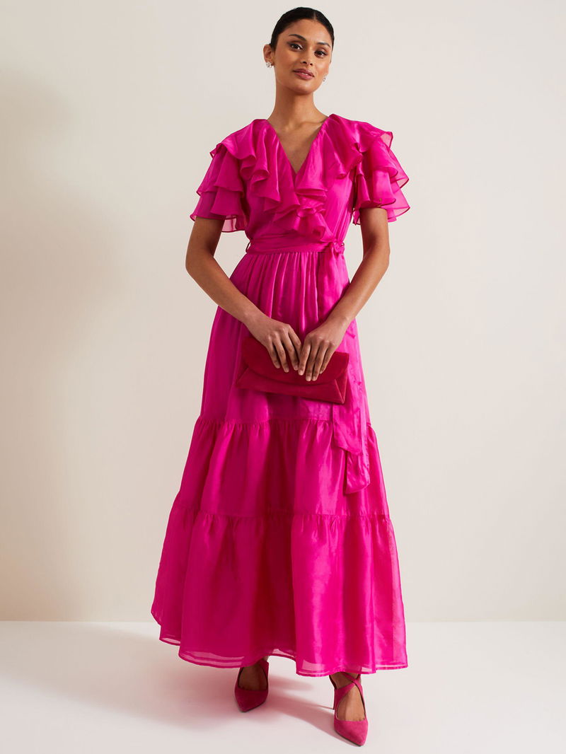 Phase Eight Mabelle Organza Maxi Dress Phase Eight Mabelle Organza Maxi Dress