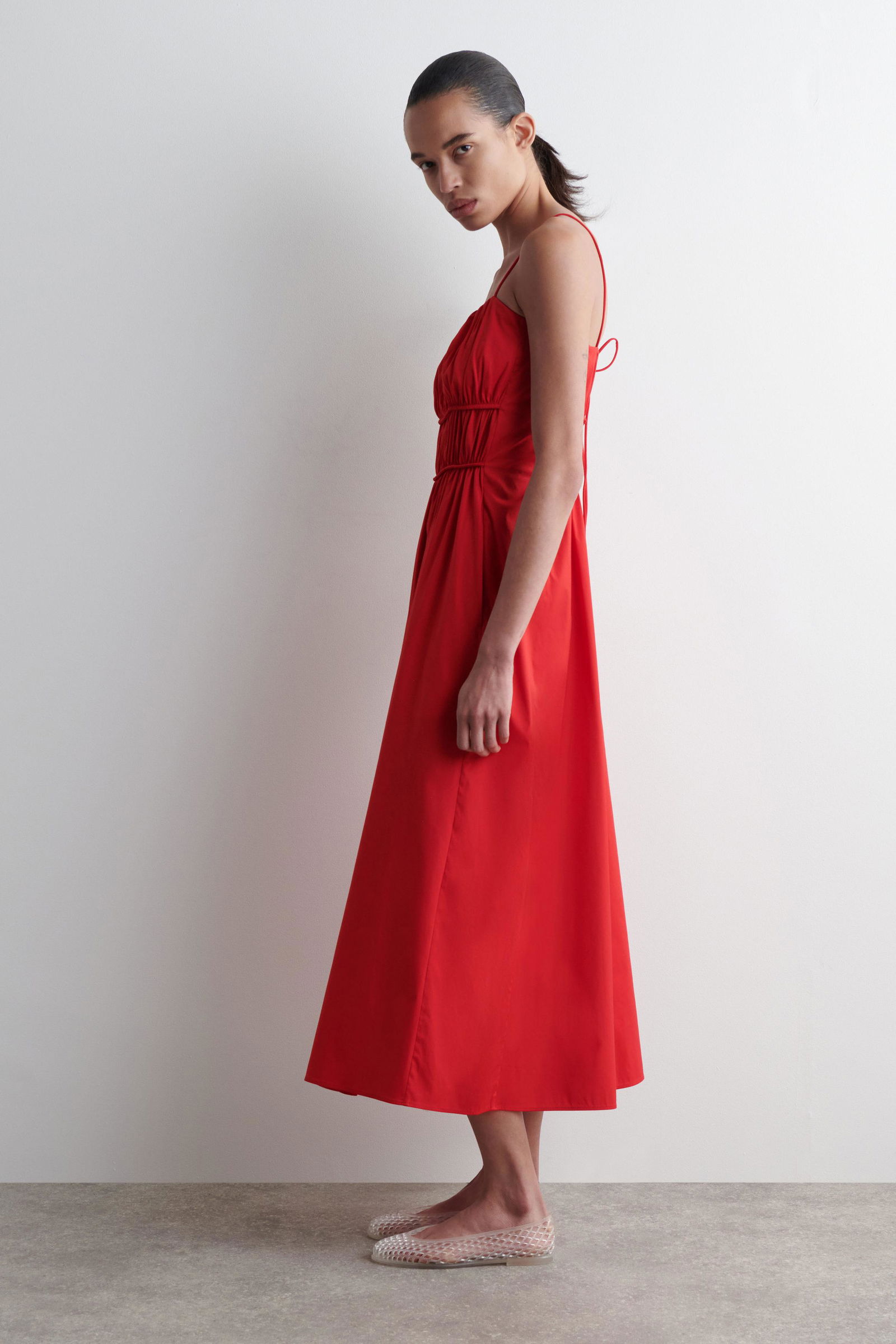 stretchy cotton dress Island Leaf Stretch Ballet 12-18M Size:4 US X-Small ( Chest-36 Waist-32) it is the perfect Inexpensive Trumpet Prom Dresses Mon Coeur Organic Cotton