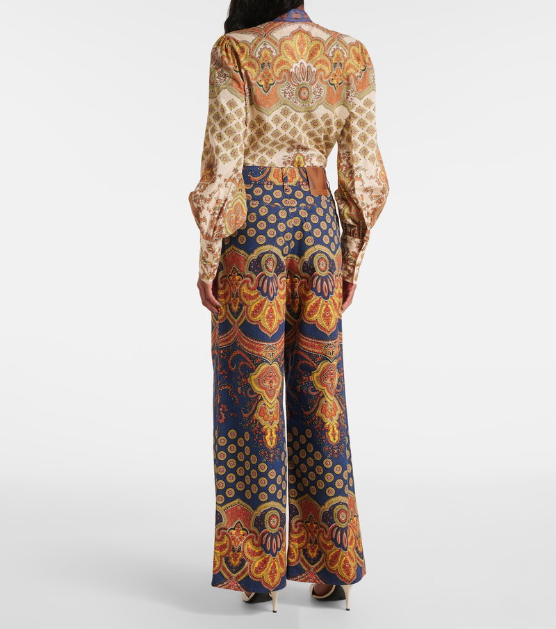 Valentino paisley print blouse and trousers