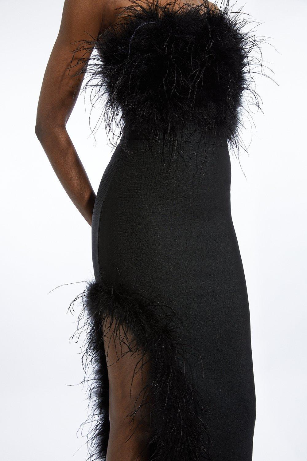 plt black textured rib knit cut out maxi dress Black Cut Out Maxi Dress