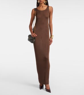 BEC & BRIDGE Devi Checked Woven Maxi Dress | endource