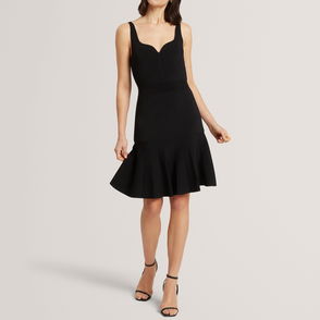 TED BAKER Oliviha Rib Engineered Skater Dress | endource