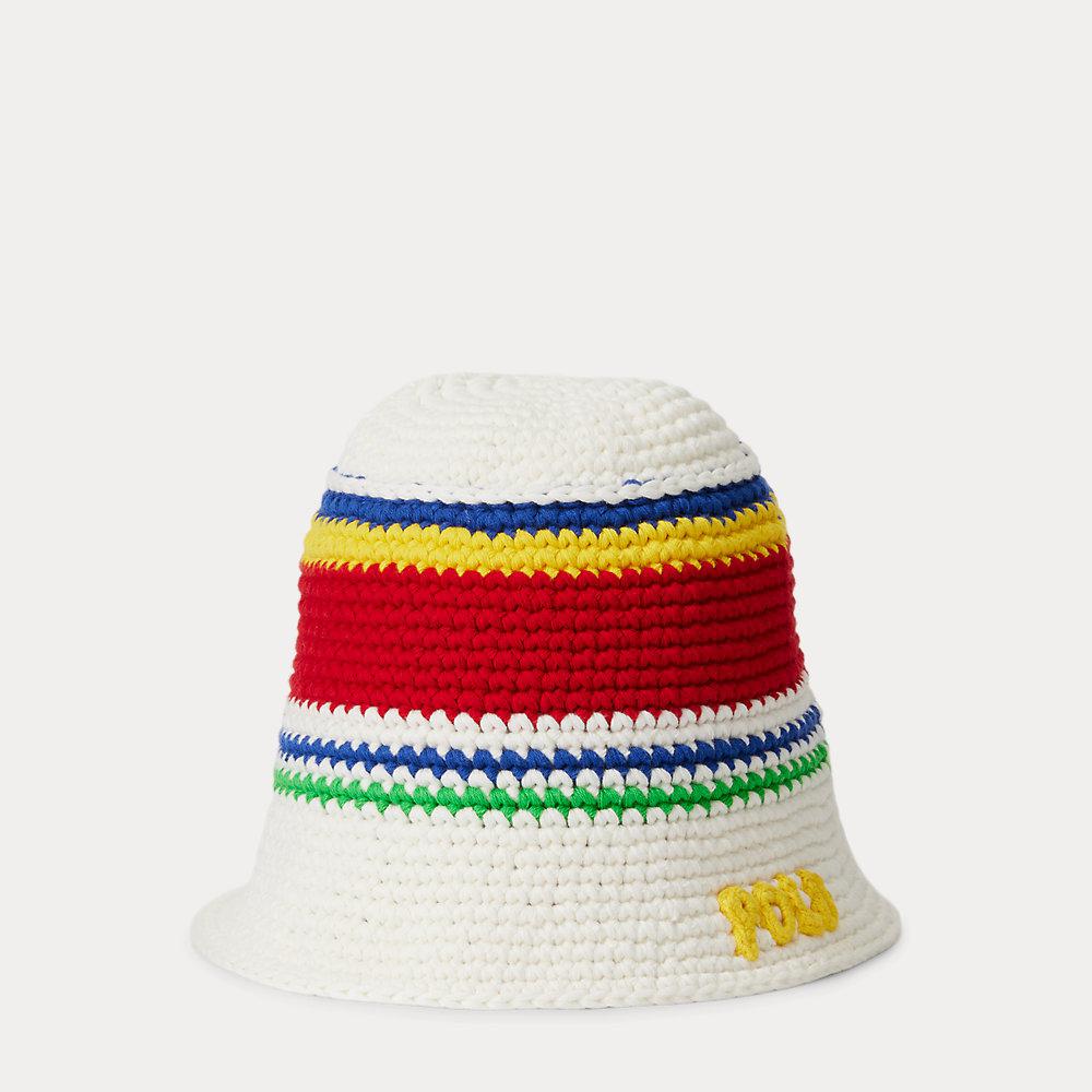 ISO!!!! Ralph Lauren Crochet Bucket Hat Polo Ralph Lauren Fairisle Crochet Bucket Hat (Men) | Nordstrom main image 3