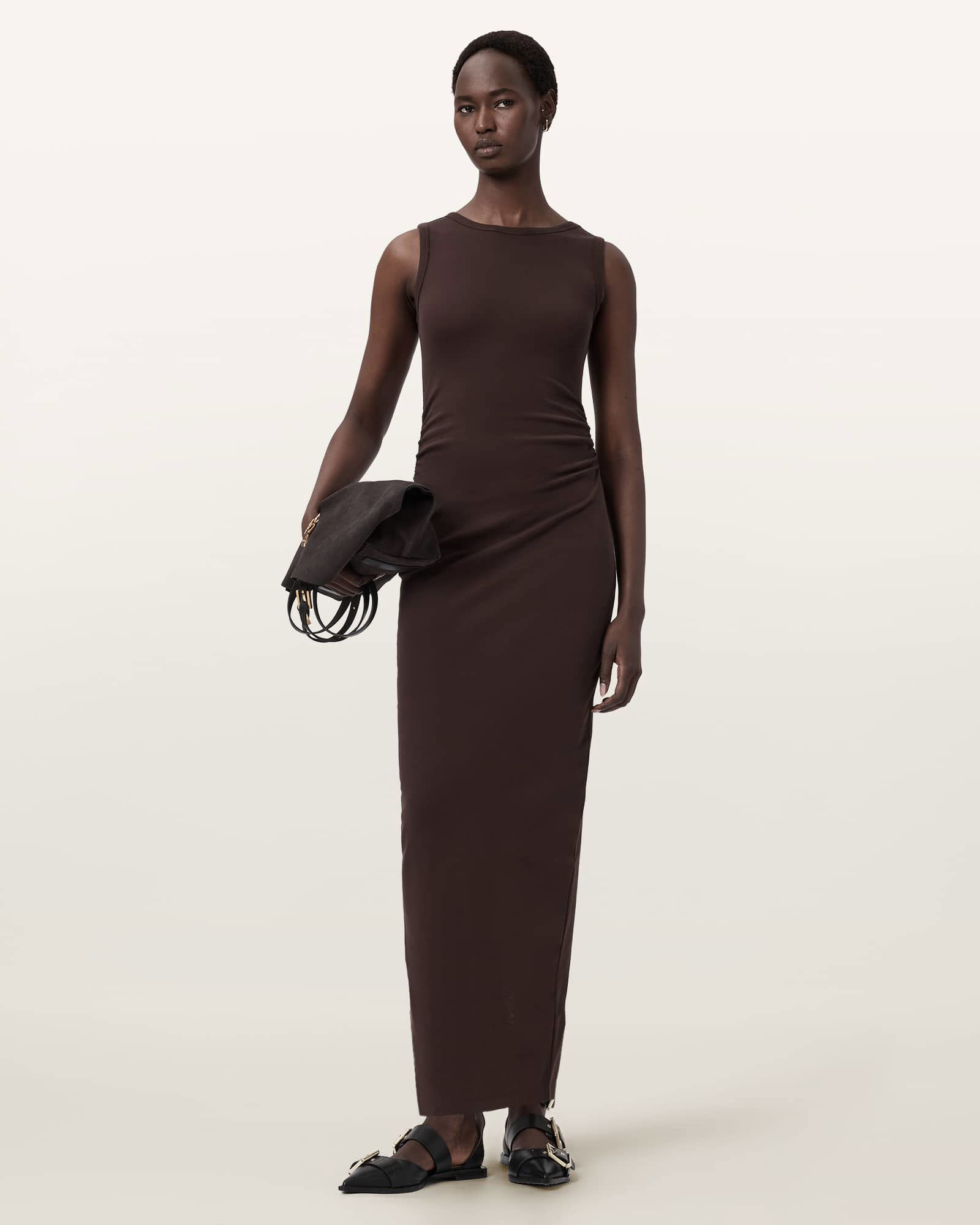 33% off ALLSAINTS Katarina Bodycon Maxi Dress
