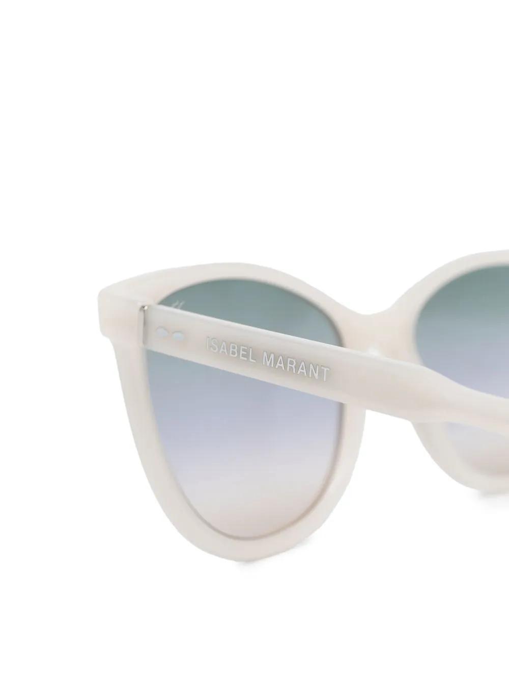 ISABEL MARANT IM0078S Butterfly Sunglasses - White | endource display picture 3