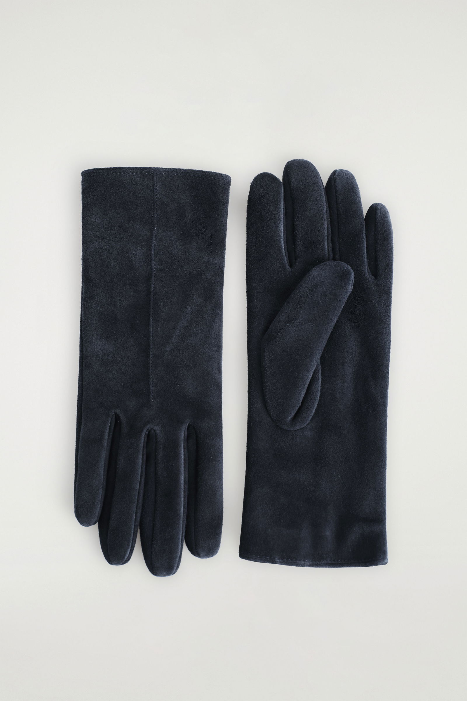 Cos Mittens COS Cashmere-Lined Suede Gloves | endource