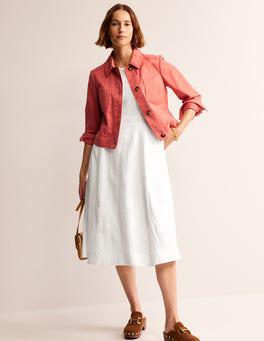 BODEN Carla Linen Midi Dress | endource