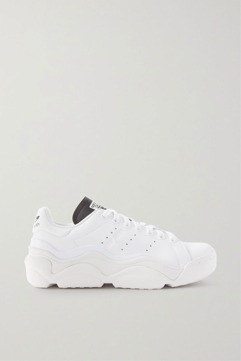 ADIDAS ORIGINALS Stan Smith Millencon Rubber-Trimmed Leather Sneakers |  endource