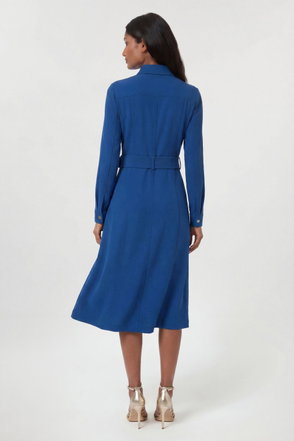 stretchy a line dresses Slightly Stretchy Halter Neck A-Line Midi Evening Dress for Elegant  Occasions main image 0