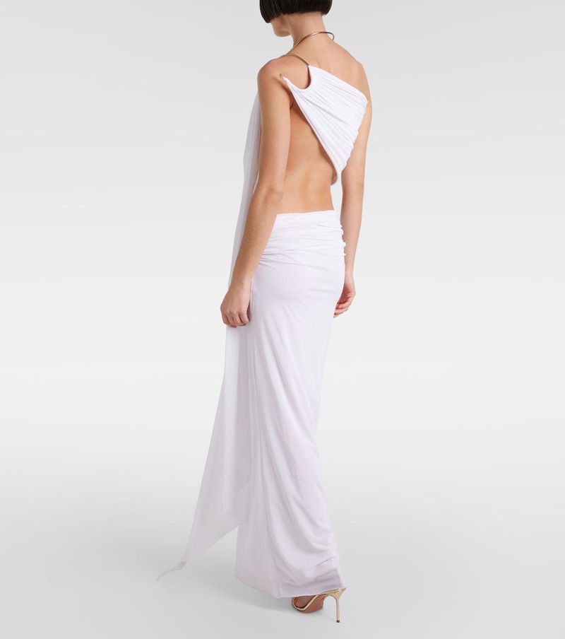 CHRISTOPHER ESBER Embellished Draped Jersey Gown | endource